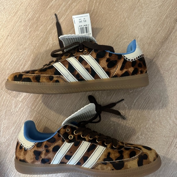 Adidas Wales Bonner Samba Pony Leopard - Picture 2 of 5